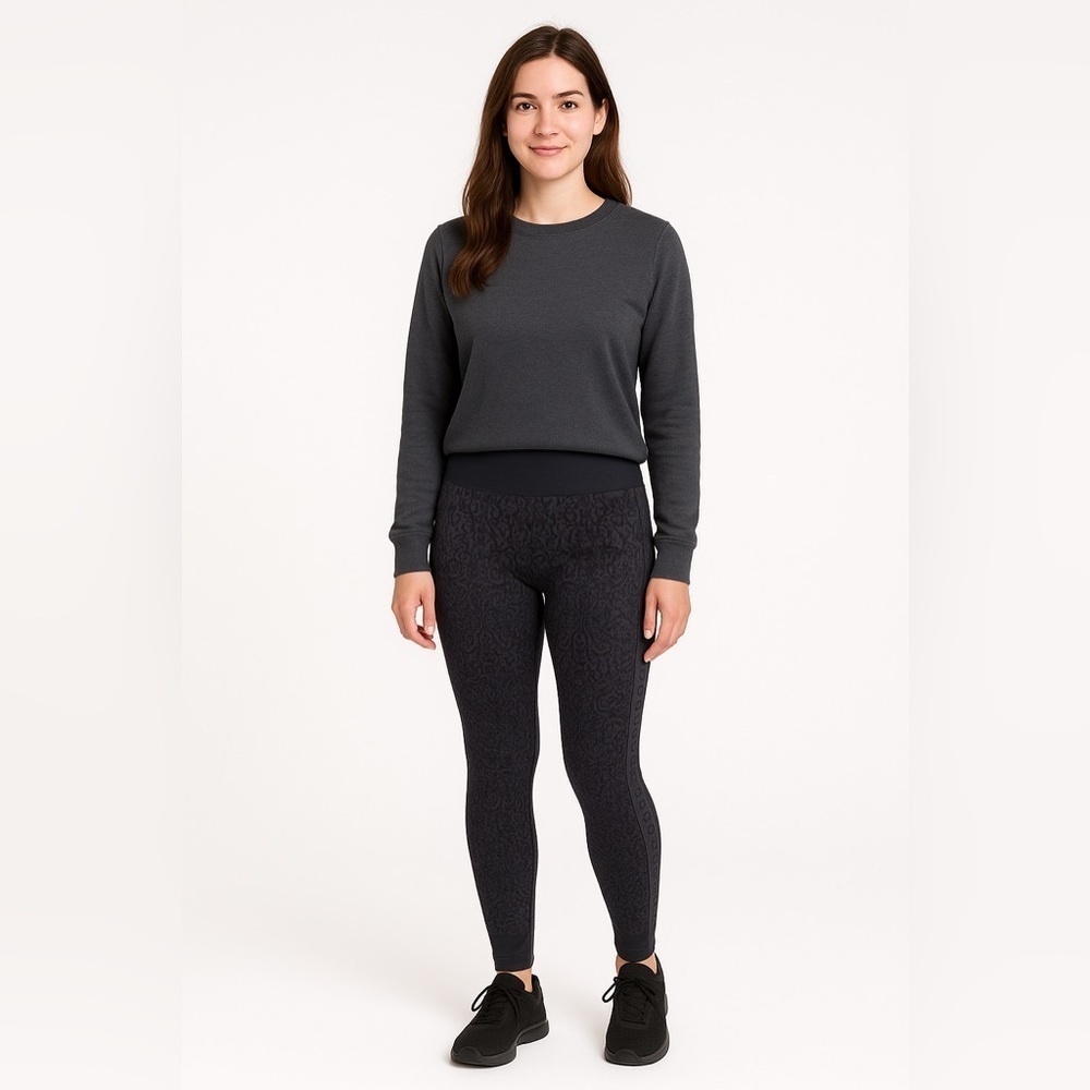 Joseph Ribkoff Charcoal Patterned Leggings